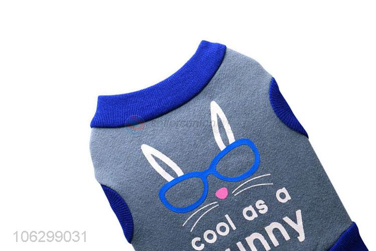 Cute Printing Dog Vest Fashion Cotton Pet Clothes