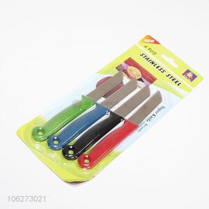 Wholesale 4 Pieces Stainless Steel Fruit Knife