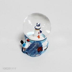 Wholesale Ocean Resin Glass Snow Globe Water Ball