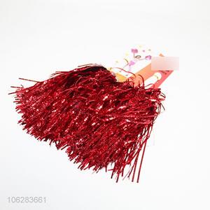 Wholesale cheerleading sport plastic pompom cheering pom poms