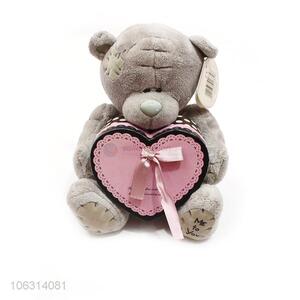 Unique Design Bear Soft Plush with Gift Box Toy Doll Toys