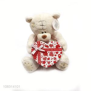 Recent Design Cartoon Bear Plush Doll with Gift Box
