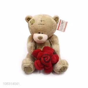 Fashion Design Bear Plush Toy with Gift Box for Kids