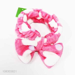 High quality bow make up winter headband for women