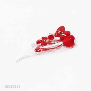 Hot sale Valentine foam heart decoration stick