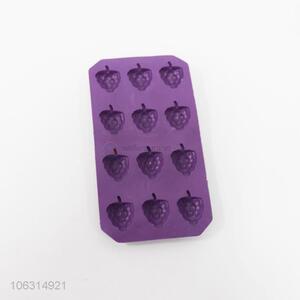 Best Price 12 Cavity Colorful Strawberry Shape Ice Cube Tray