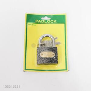 Premium quality metal lockset padlock with 2 keys