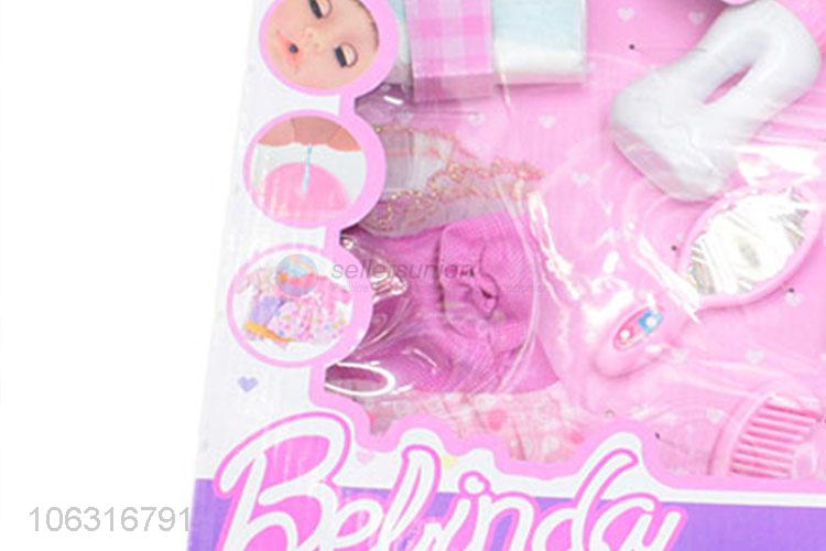New arrival pretty baby girl doll set toys
