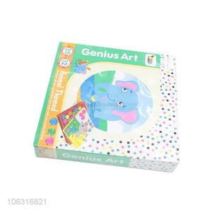 Manufacturer directly supply button assembly elephant puzzle toy