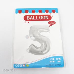 Wholesale Price Aluminum Foil Digital Balloon 5