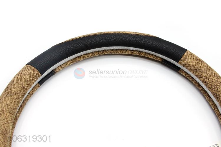 Superior quality rough hemp car steering wheel cover