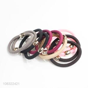Wholesale Elastic Nylon Flat Hair Ring Girls Headwear