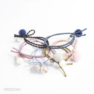 Hot Style Simple Nylon Hair Rings For Girls