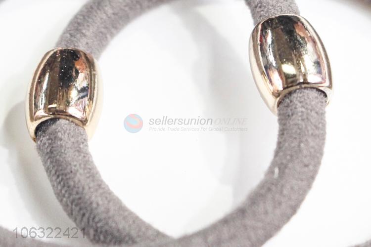Wholesale Elastic Nylon Flat Hair Ring Girls Headwear