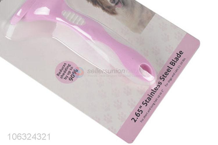 Best Sale Stainless Steel Tooth Rake Comb For Dogs And Cats