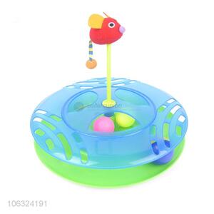 Cheap Colorful Pet Ball Toy Mouse Turntable Puzzle Playboard Toy