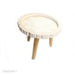 Hot Selling Home Decoration Wooden Round Coffee Table