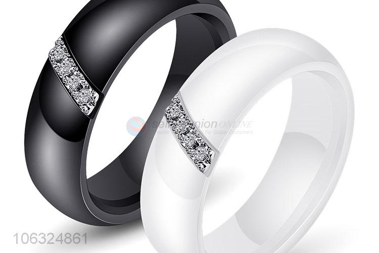 New Trending Best Gift Ceramics Ring Jewelry For Couple