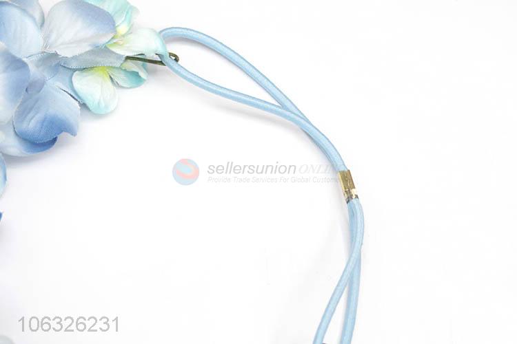Wholesale Elastic Flower Headband Hair Accessory