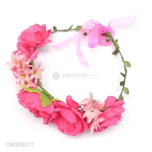 Factory Sell Hair Accessories Flower Headband For Girls