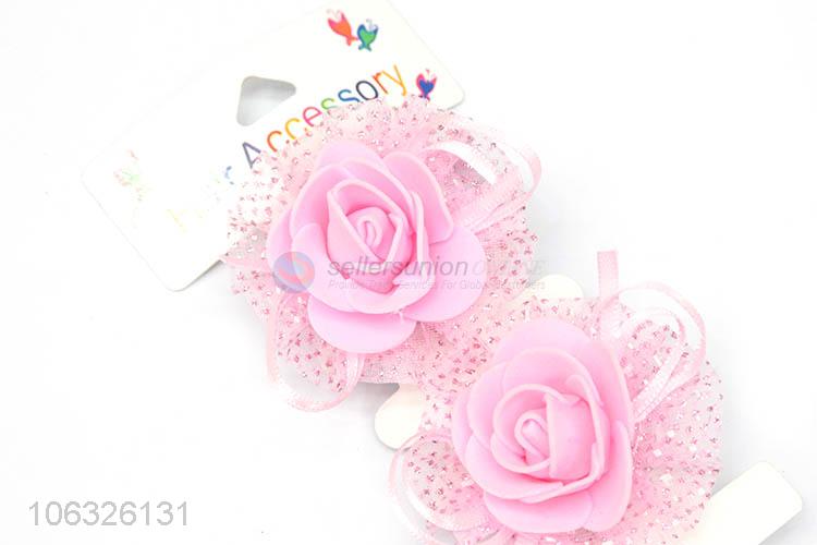 New Design Flower Hair Clips Hair Accessories