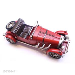Best Sale Metal Car Crafts Antique Diecast Car Model Decoration