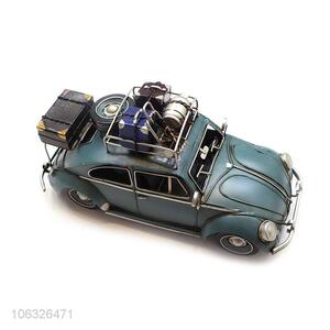 Hot Selling Vintage Iron Metal Crafts Decorative Handmade <em>Car</em> Model