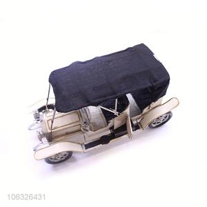 Cheap Vintage Iron Crafts Metal Old Car Model Handmade Gifts For Home Decoration