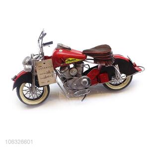 Wholesale Metal Motorcycle Model Vintage Handmade Metal Crafts Display Decoration