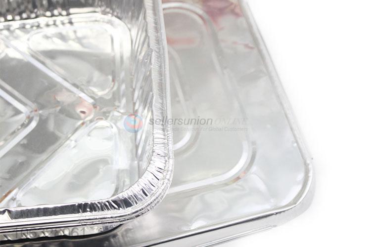 New Design Aluminium Foil Takeaway Container With Lid