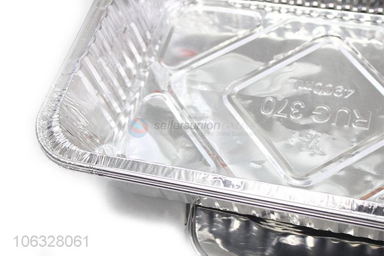 New Design Aluminium Foil Takeaway Container With Lid