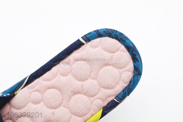 High Sales Wear-Resisting Sweethearts Series Bowknot Design Thick Sole Slipper