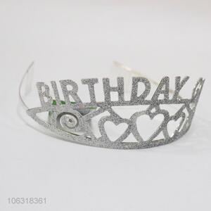 Custom Alloy Birthday Crown Fashion Diamonds Tiaras