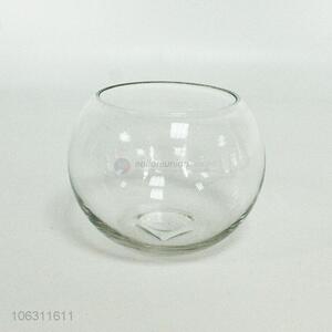 Wholesale mini round transparent glass fish tank
