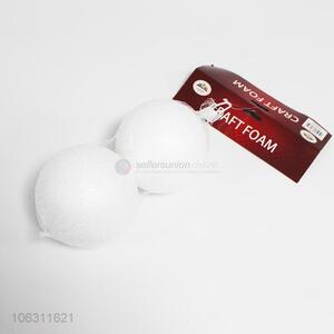 Wholesale 2 Pieces Christmas Craft Foam Ball