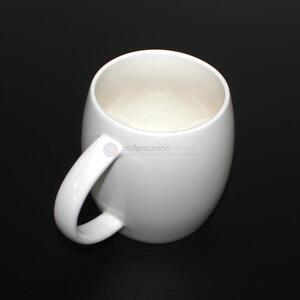 Suitable price white deramic coffee cup coffee mug