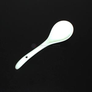 Good price kitchen utensils white ceramic soup ladle