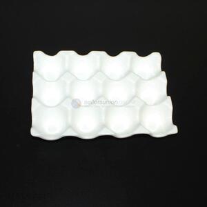 Good quality kitchen tool 12 compartments ceramic egg holder