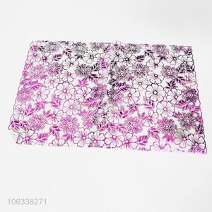 Cheap Price Eco-friendly Rectangle Purple PVC Placemat