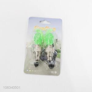 Low price led flash light bicycle wheel valve lamp