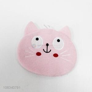 Hot selling cute cat shaped baby terry bath gloves