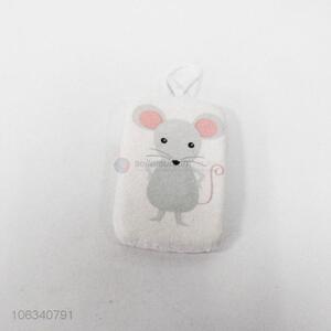 Good quality cartoon animal printed terry shower sponge for baby