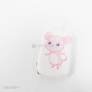 Wholesale cartoon mouse printed bathroom shower sponge
