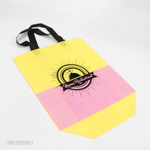 Custom Colorful Non-Woven Fabric Coated Shopping Bag