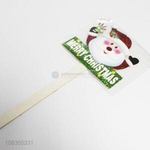 New Christmas decoration stick with Santa claus design