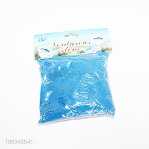 Whosale colored sand natural blue beach sand for sale