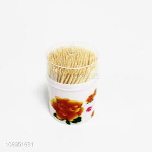 Best selling products disposable bamboo toothpicks 350pcs