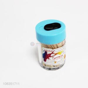 Low price 250pcs disposable bamboo toothpicks for household