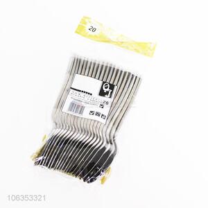 China Factory Supply 20PC Plastic Spoon