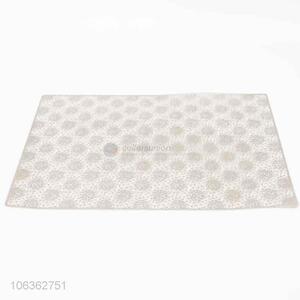 Professional supplier high-end beautiful pvc placemat for restaurant